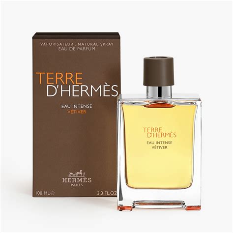 el mejor perfume de hermes para hombre|Terre D'Hermes Eau Intense Vetiver Hermès para Hombres.